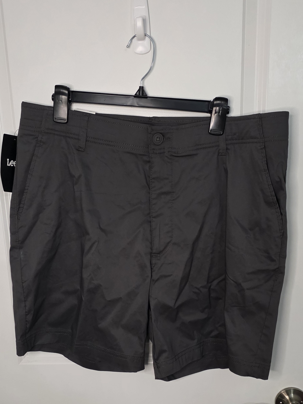 Lee Men's Charcoal Casual Shorts